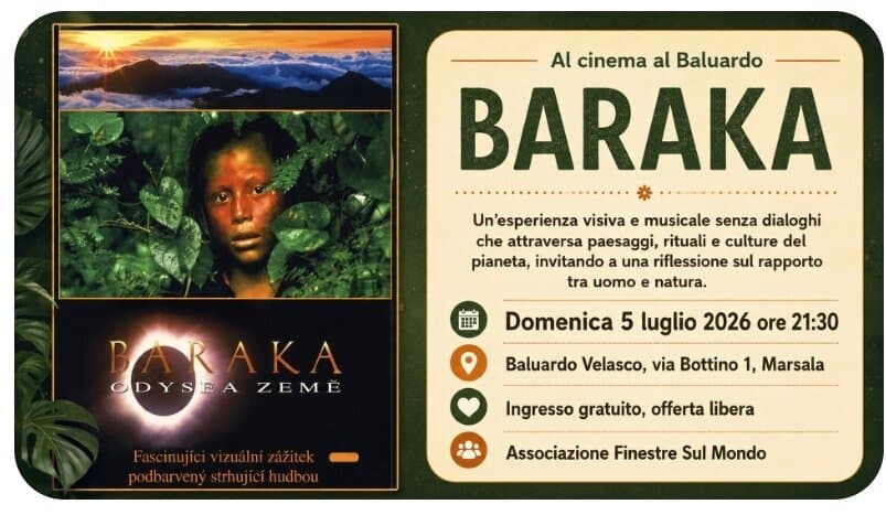 BARAKA — Al cinema al Baluardo