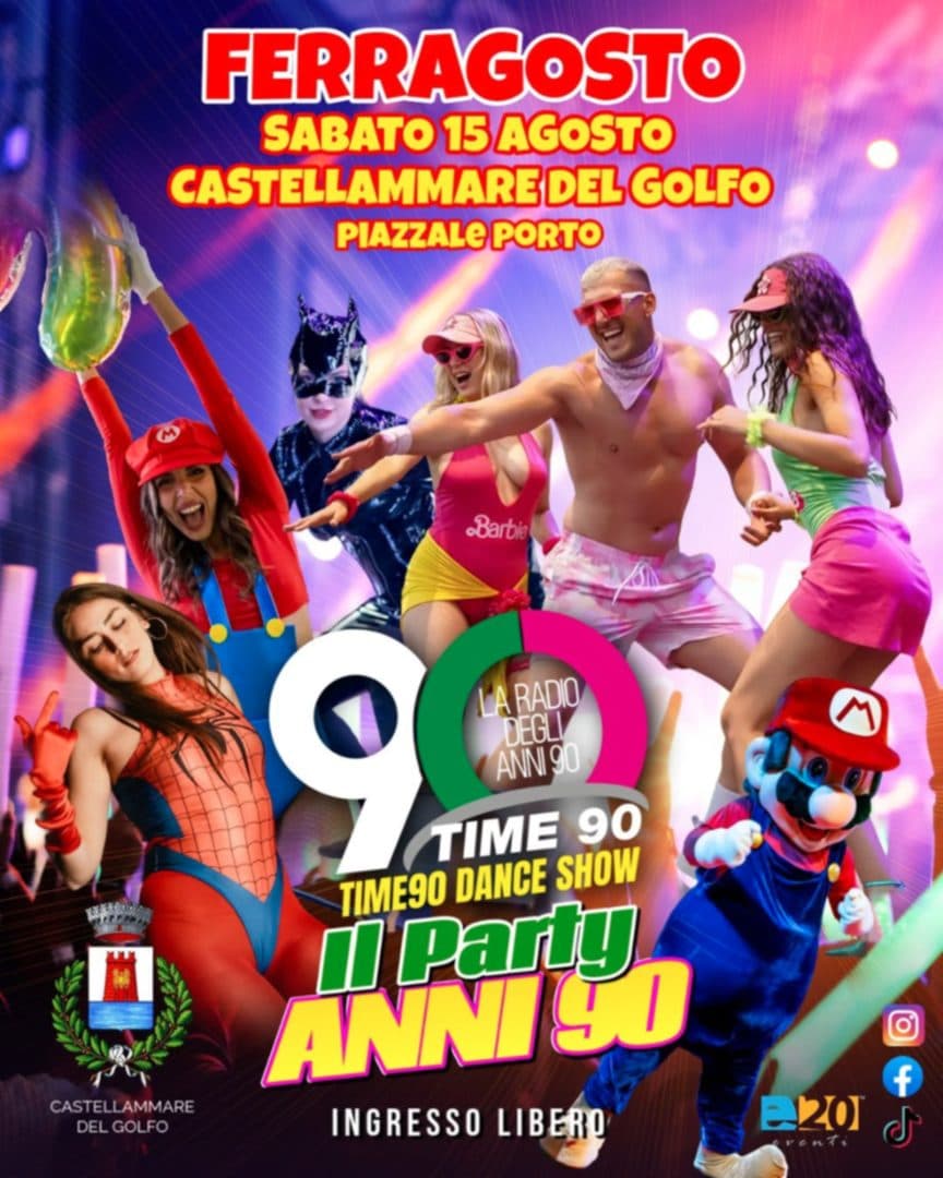 TIME90 — La Radio degli Anni '90 in piazza