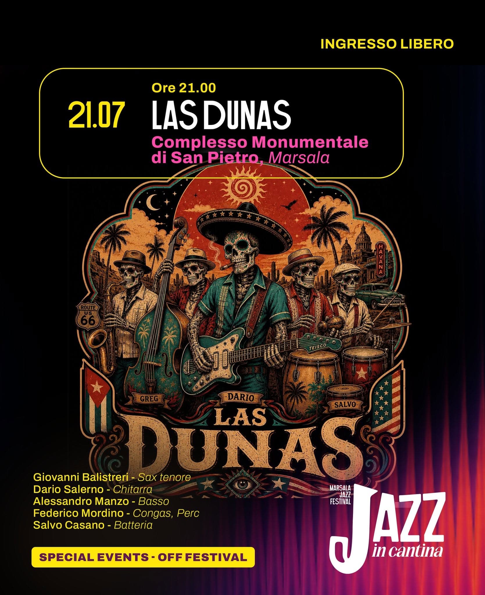 Las Dunas — Off Festival Jazz in Cantina