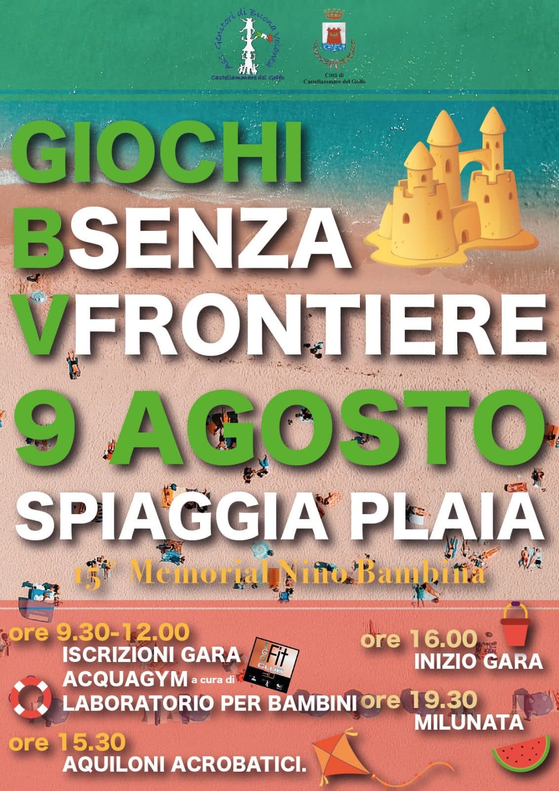 🏖️ GBV Senza Frontiere – Giochi in Spiaggia 🌊☀️