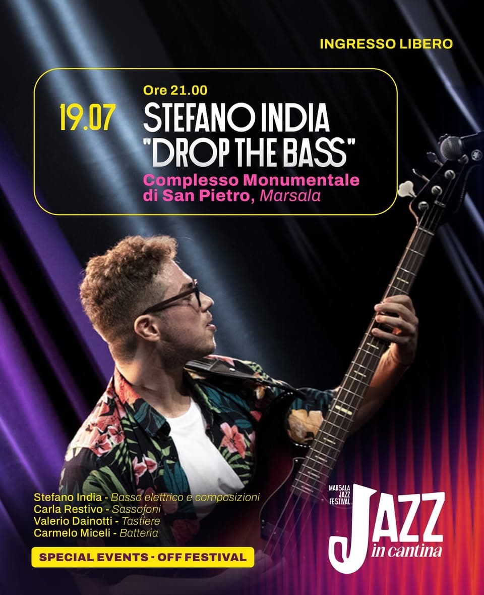 Stefano India "Bass The Drop" — Off Festival Jazz in Cantina